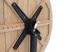 Bellagio Canzo klaptafel ø 85cm (h:75cm) - Teakhout