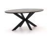 Forza Capri/Fidenza ovaal 180cm dining tuinset 5-delig verstelbaar