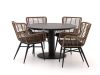 Intenso Asti/La Fonte Ø120cm dining tuinset 5-delig