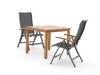 Bellagio Lugo/Liverpool 90cm dining tuinset 3-delig verstelbaar
