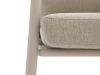 SUNS Sato low dining tuinstoel - Taupe - Naturel - Bruin - Rope (touw)