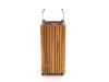 Cosipillar Square gaslantaarn 40x40x110cm - Teak