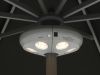 Shadowline Aruba parasol ø 350cm - Charcoal Black (incl. 60 kg voet) (incl. beschermhoes)