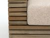 ROUGH-C/Cosiraw stoel-bank loungeset met vuurtafel 4-delig