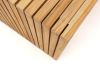 Cosibridge lounge vuurtafel 140x80x50m - Teak