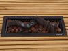 Cosibridge lounge vuurtafel 140x80x50m - Teak