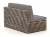 ROUGH-C/Cosiraw hoek loungeset met vuurtafel 4-delig