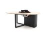Cosiloft Novi lounge vuurtafel 125x102x50cm - Aluminium