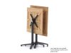 Bellagio Canzo klaptafel ø 85cm (h:75cm) - Teakhout