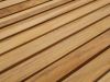 Cosibridge lounge vuurtafel 140x80x50m - Teak