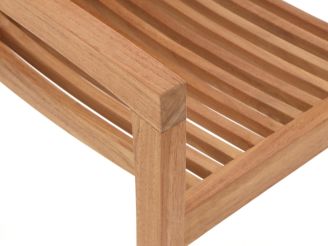 Sunyard Jakarta dining tuinstoel stapelbaar - Natural Teak - Teakhout