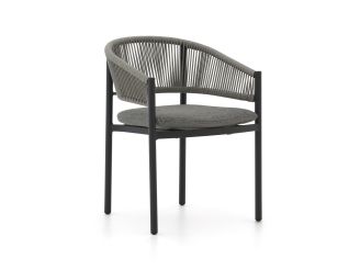 Bellagio Panaro/ROUGH-Y Ellips 240cm dining tuinset 7-delig stapelbaar