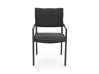 Stapelstoel tuinkussens (rug en zit) - Dark Grey Melange