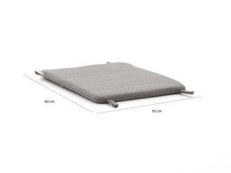 Apple Bee tuinkussen 50x60cm t.b.v. Hawaii lounge tuinstoel/voetenbank - Light Grey
