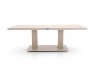 Bellagio Usini lounge/dining tuintafel 140x80x47/68cm verstelbaar - Sintered stone