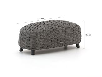 Manifesto Pergine hocker 49.5x110cm - Dark Grey