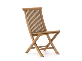 Sunyard Country dining tuinstoel inklapbaar - Natural Teak - Teakhout