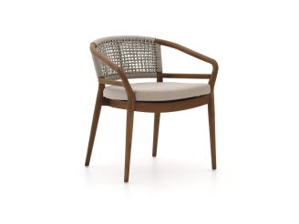 Bellagio Brasimone/Induno Deens Ovaal 240cm dining tuinset 7-delig stapelbaar