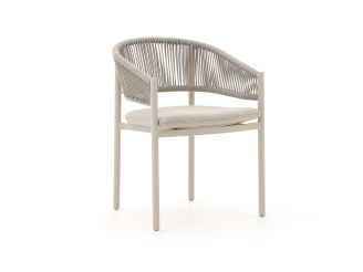 Bellagio Panaro/Induno Deens Ovaal 220cm dining tuinset 7-delig stapelbaar