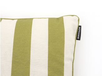 Madison Sierkussen 60x60cm - Stripes Green Natural Outdoor Finishing
