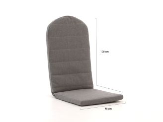 Adirondack kussen t.b.v. bearchair 128x48cm - Grey Melange