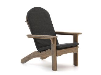 Adirondack kussen t.b.v. bearchair 128x48cm - Dark Grey Melange
