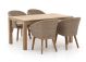Intenso Tropea/ROUGH-S 160cm dining tuinset 5-delig