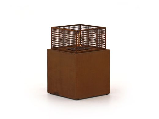 Tenderflame Agni 40 haard 40,5x40,5x60,2cm - Cortenstaal (incl. cover)