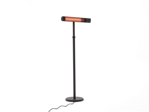 Sunred Dark staande terrasverwarmer 2500 Watt - Black