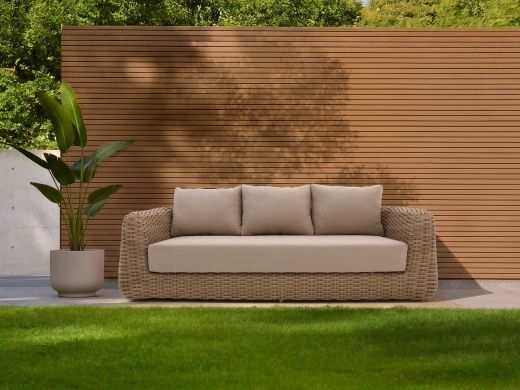 Intenso Tarcento lounge tuinbank 3-zits 223cm - Kubu (incl. kussens)
