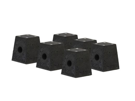 Betonpoer t.b.v. Cedrino Pergola universeel (6 stuks)