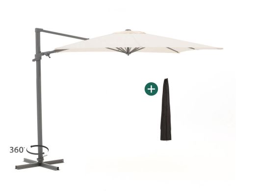 Shadowline Francisco zweefparasol 260x260cm