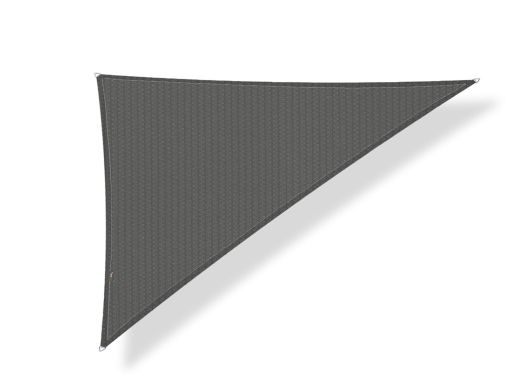 Shadow Comfort schaduwdoek driehoek 90° 300x400x500cm - Cool Grey