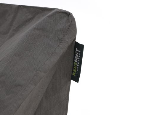 Kees Smit Tuinmeubelhoes stapelbare stoel 66x66x88/128cm - Grijs (t.b.v. 4-6 stoelen)