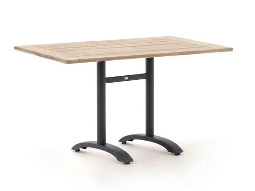 Bellagio Lisio tuintafel 140x80x75cm - Teakhout