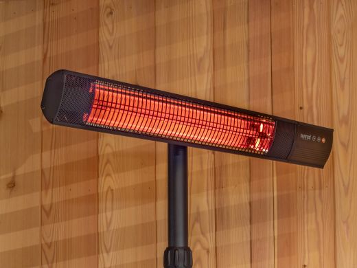 Sunred Dark staande terrasverwarmer 2500 Watt - Black