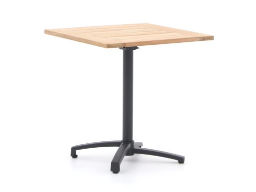 Bellagio Canzo klaptafel 70x70x75cm - Teakhout