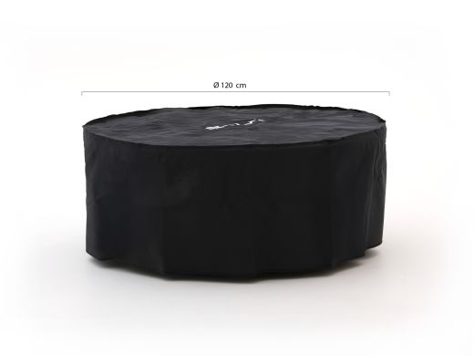 Cosiloft lounge vuurtafel ø120cm (h: 50cm) - Teakhout