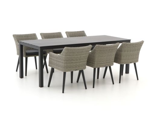 Manifesto Matese/Menzano 220cm dining tuinset 7-delig