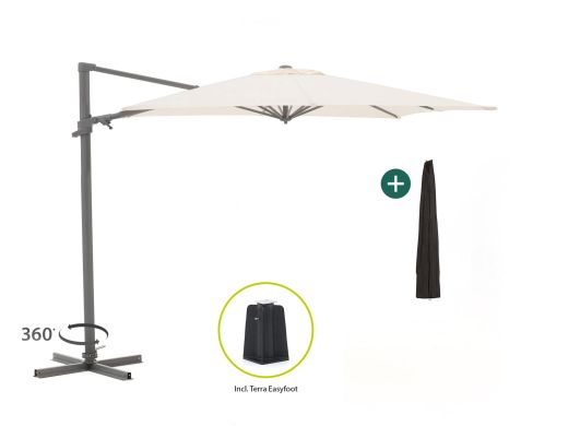 Shadowline Francisco zweefparasol 260x260cm
