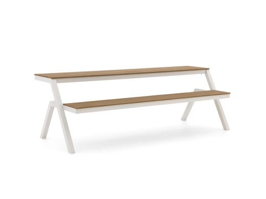 Bellagio Fidenza picknicktafel balkon 220x85x75cm
