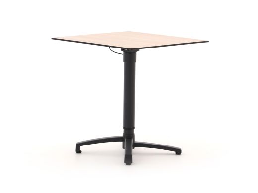 Bellagio Canzo klaptafel 70x70x73/109cm verstelbaar - Kunststof