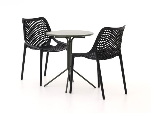 Forza Ripi/Aziano ø 60cm balkonset 3-delig stapelbaar