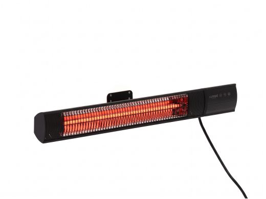 Sunred Dark muur terrasverwarmer 2500 Watt - Black