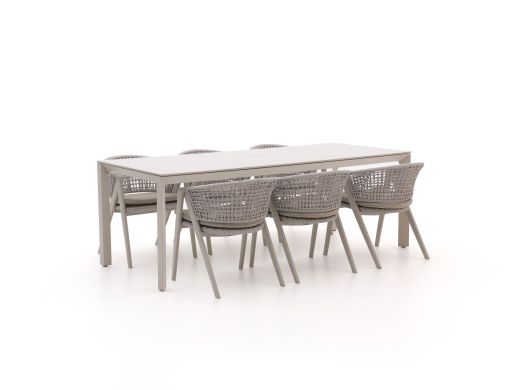 Manifesto Valsecca/Sestino 220cm dining tuinset 7-delig