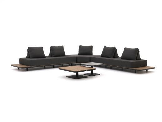 Bellagio San Lupo hoek loungeset 5-delig 5-zits