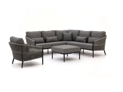 Bellagio Mineo hoek loungeset 5-delig