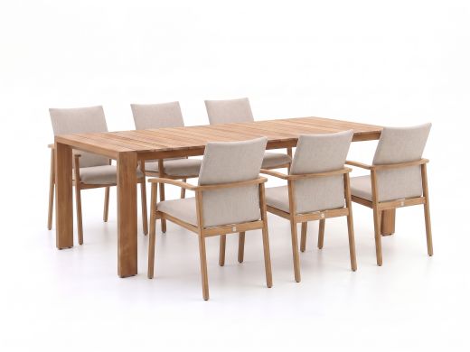 SUNS Florine/Erice 240cm dining tuinset 7-delig