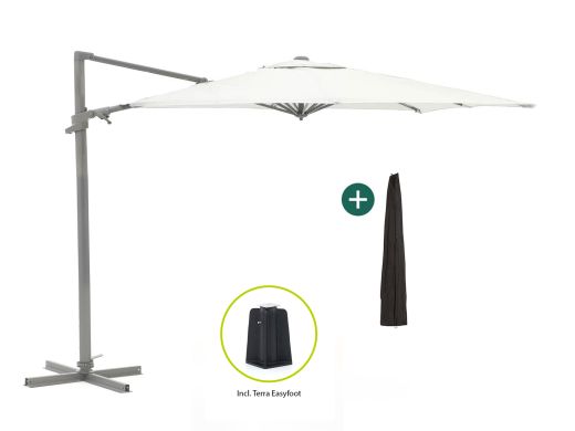 Shadowline Francisco zweefparasol 300x300cm