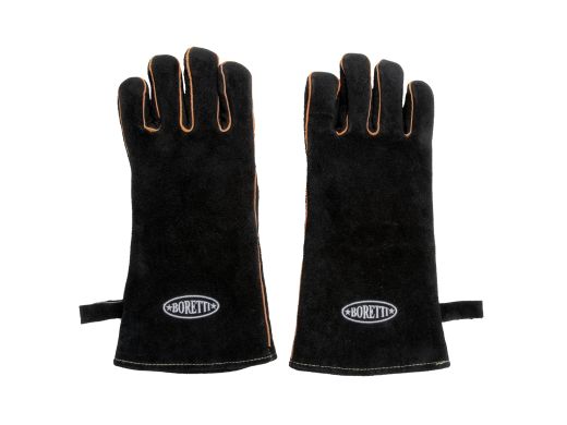 Boretti barbecue handschoenen leer (set van 2)